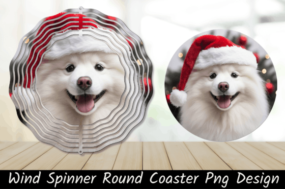 Christmas Japanese Dog Wind Spinner: Fresh Illustrations