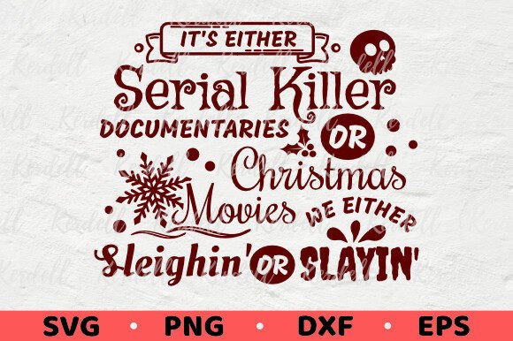 Killer Documentaries or Christmas Movies Illustrations Review