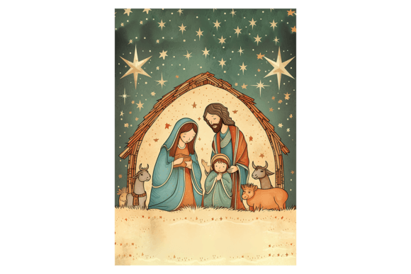 Nativity Christmas Card: A Review of Illustrations