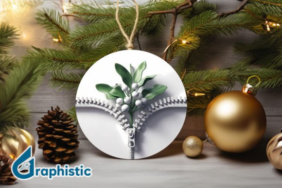Review: Unzipped 3D Christmas Ornament PNG 04 for Holiday Projects