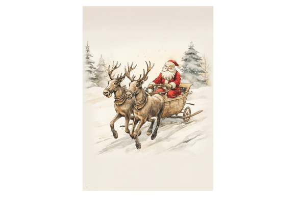 Santa's Sleigh Christmas Card: A Designer's Review