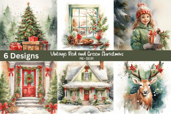 Vintage Red and Green Christmas: A Designer's Review
